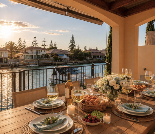 Luxury Canal Retreat | Private Jetty | Pet Friendly, Wannanup
